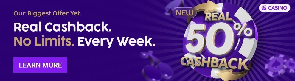 Casino Cashback 50% 2026